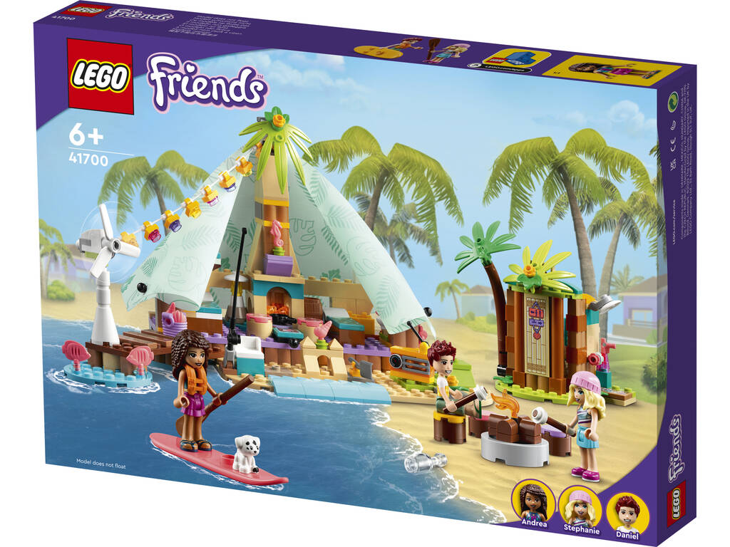 Lego Friends Glamping sulla spiaggia 41700