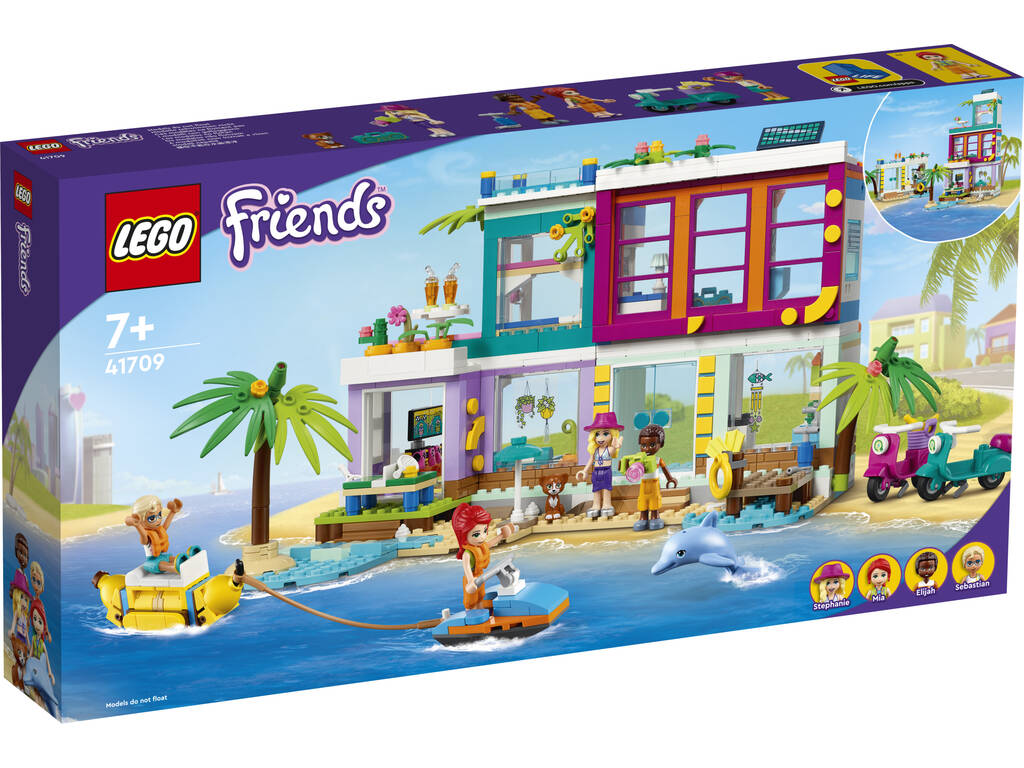 Lego Friends Maison d'été sur la plage 41709