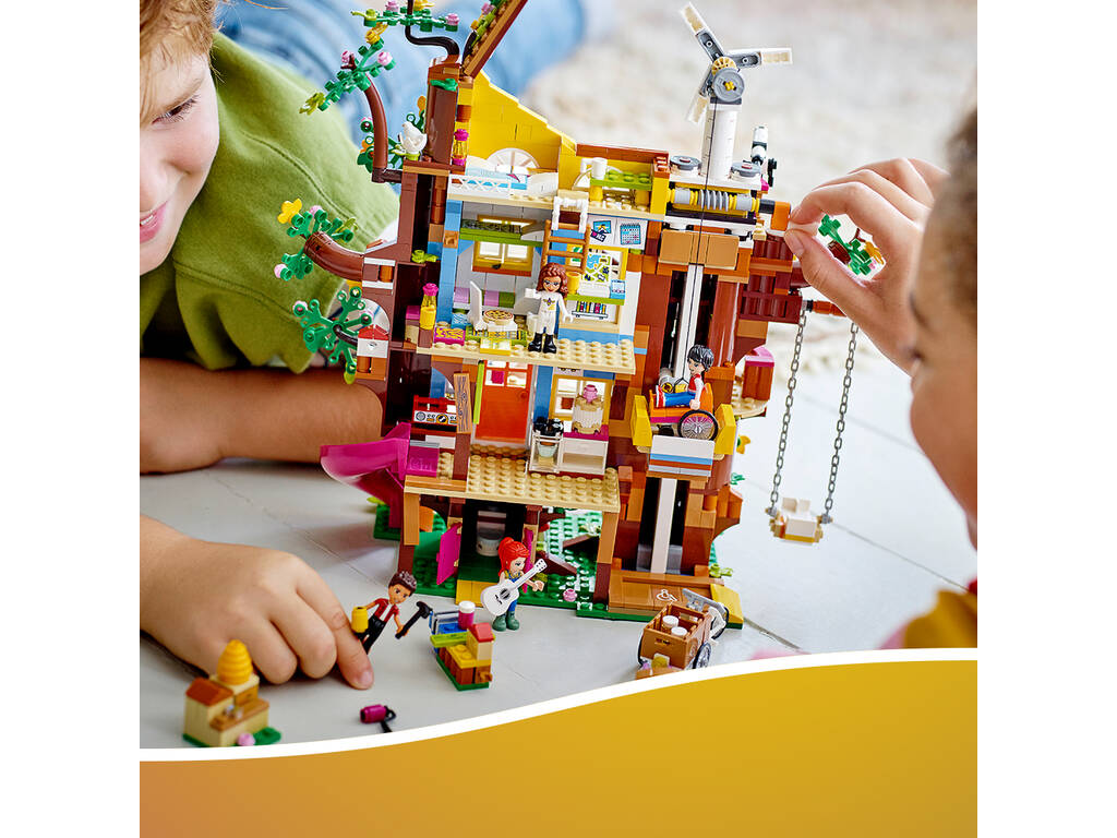 Ajustarse Tendero sagrado Lego Friends Casa del Árbol de la Amistad 41703 - Juguetilandia