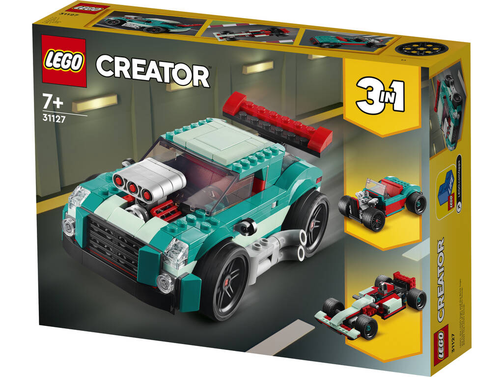 Lego Creator 3 in 1 Auto sportiva stradale 31127