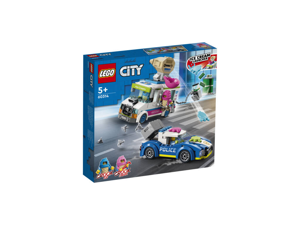 Lego City Persecución Policial del Camión de los Helados 60314
