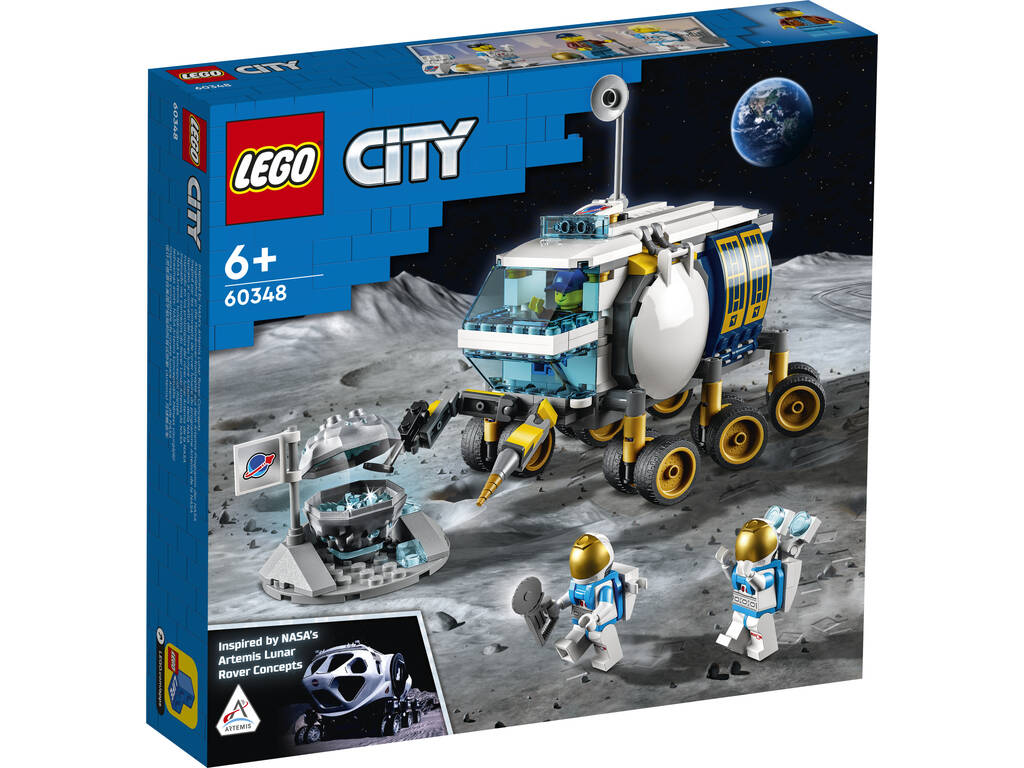 Lego City Vehículo de Exploración Lunar 60348
