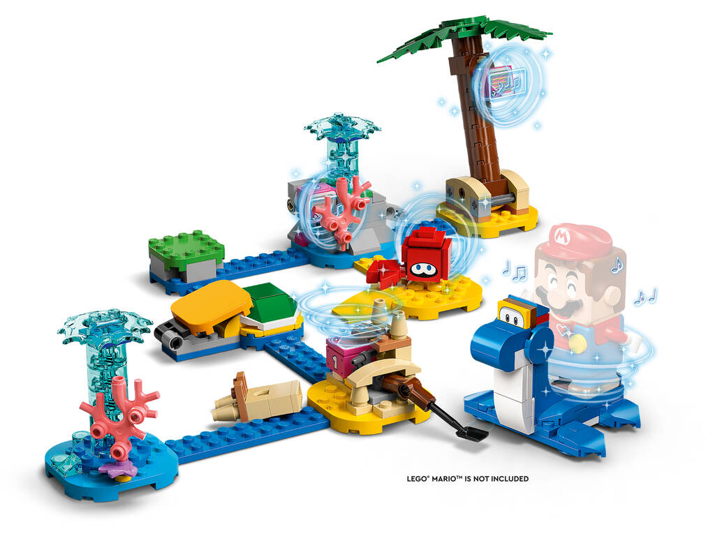 Lego Super Mario Set d'Extension : Dorrie's Beachfront 71398