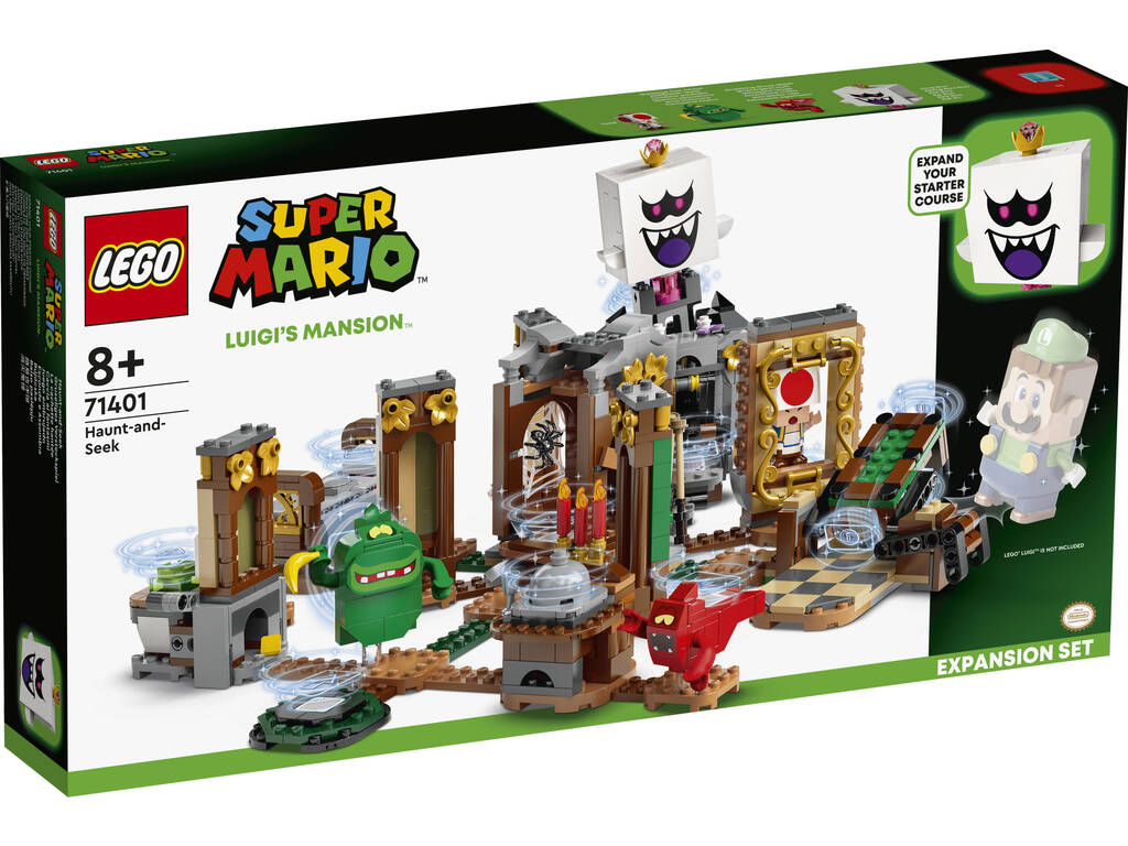 Lego Super Mario Set de Expansión: Juego Embrujado de Luigi’s Mansion 71401