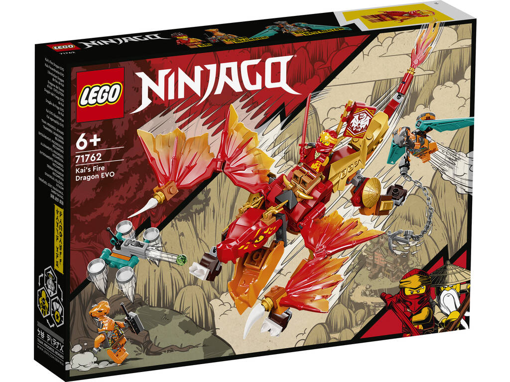 Lego Ninjago Dragão de Fogo EVO de Kai 71762
