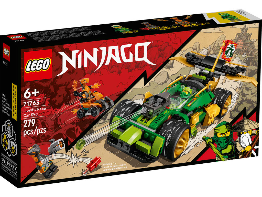 Lego Ninjago Sports Evo di Lloyd 71763