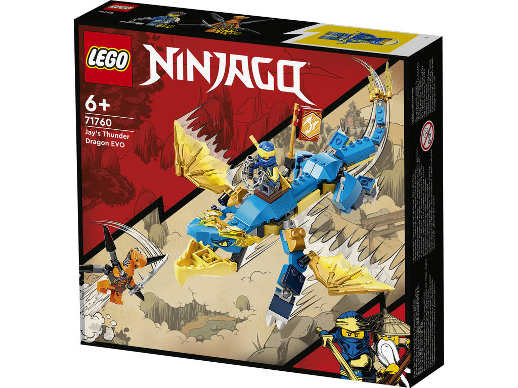 Lego Ninjago Blitzdrache EVO de Jay 71760