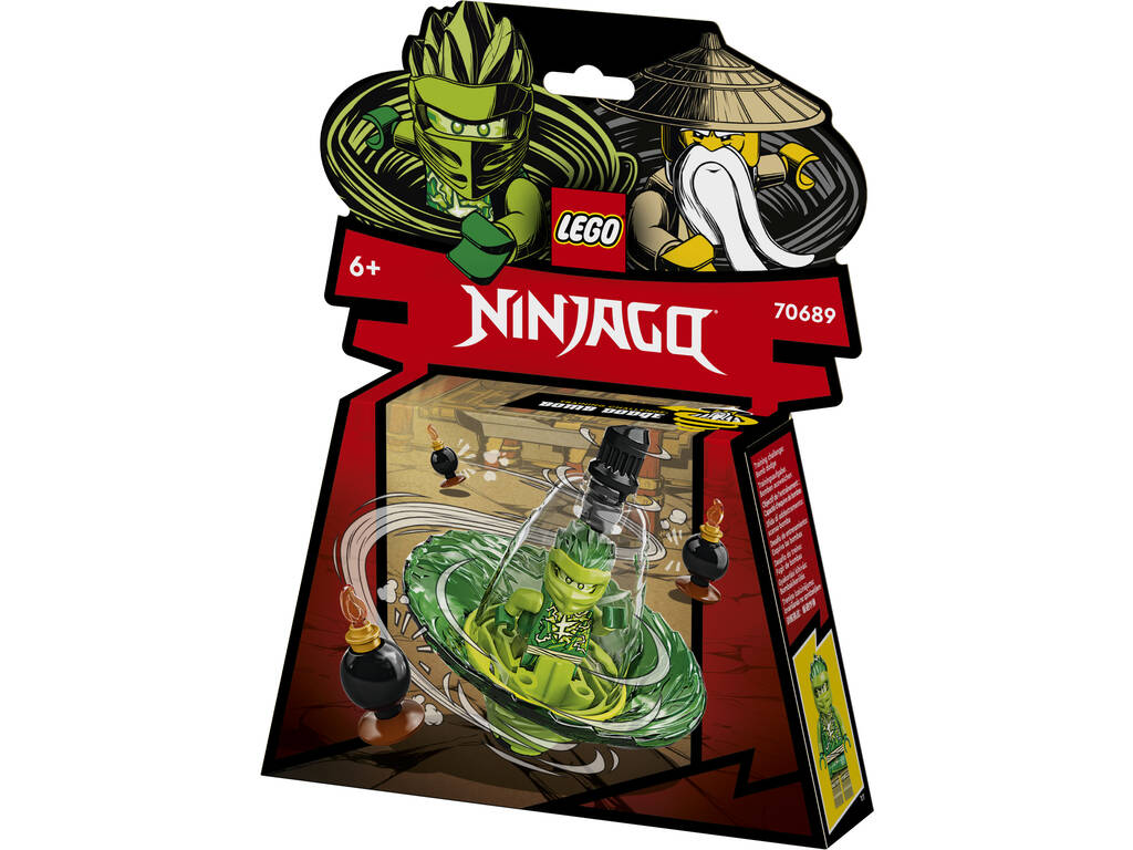 Lego Ninjago Entrenamiento de Spinjitzu de Lloyd 70689