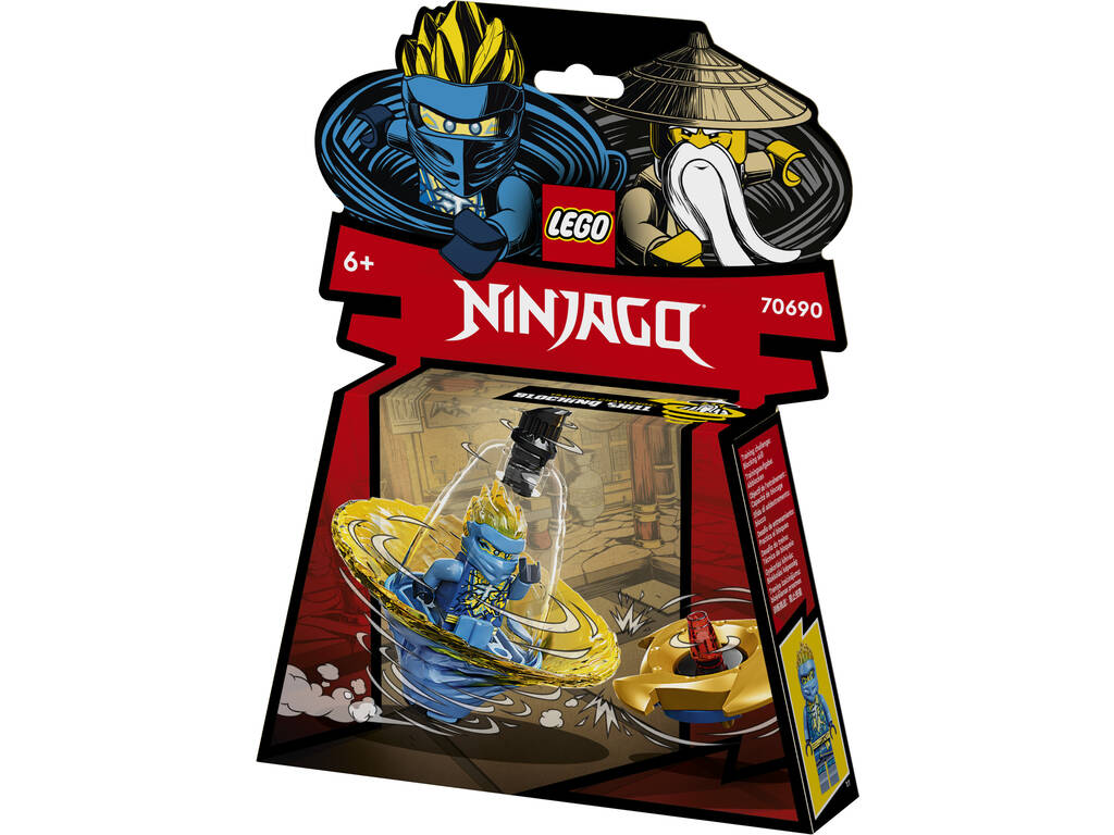 Lego Ninjago Addestramento di Spinjitzu di Jay 70690