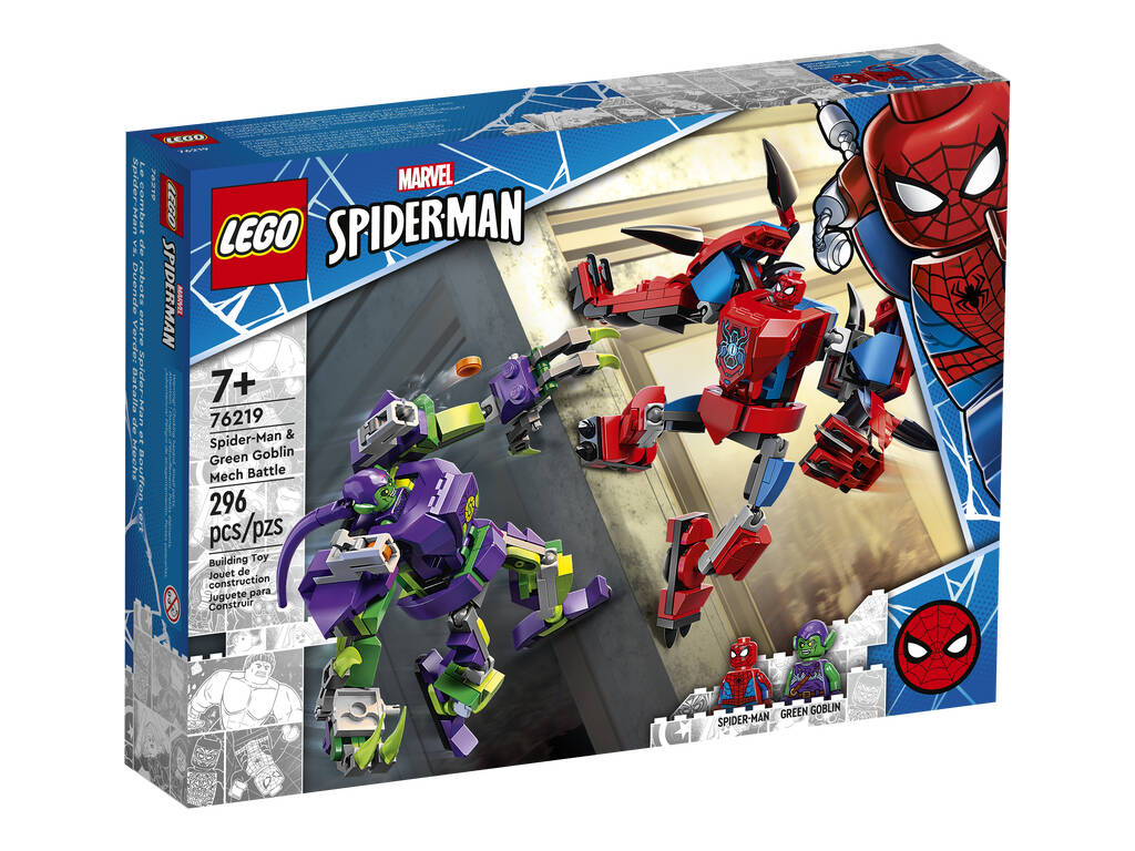 Lego Marvel Spider-Man vs. Duende Verde: Batalla de Mecas 76219