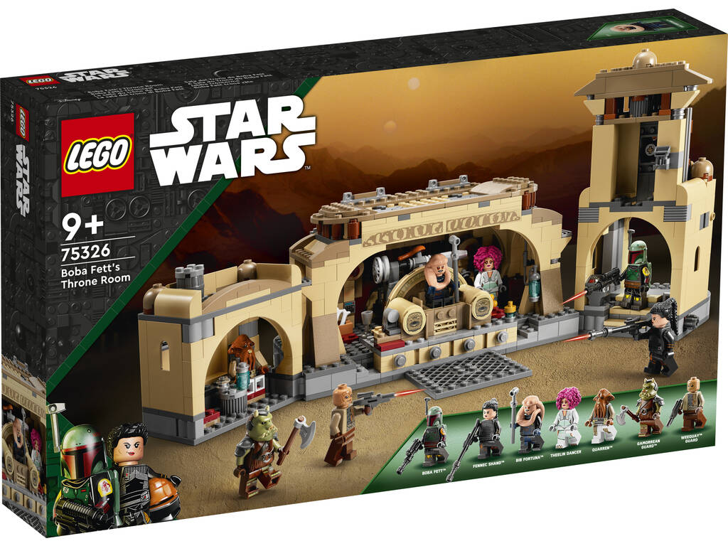 Lego Star Wars Sala del Trono de Boba Fett 75326