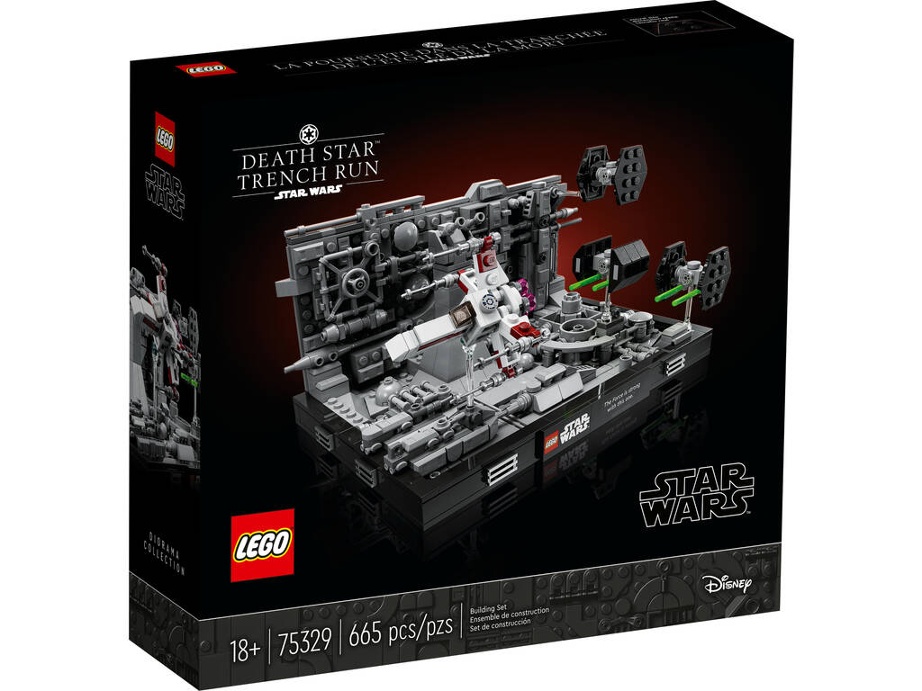 Lego Star Wars Diorama: Ataque a la Estrella de la Muerte 75329