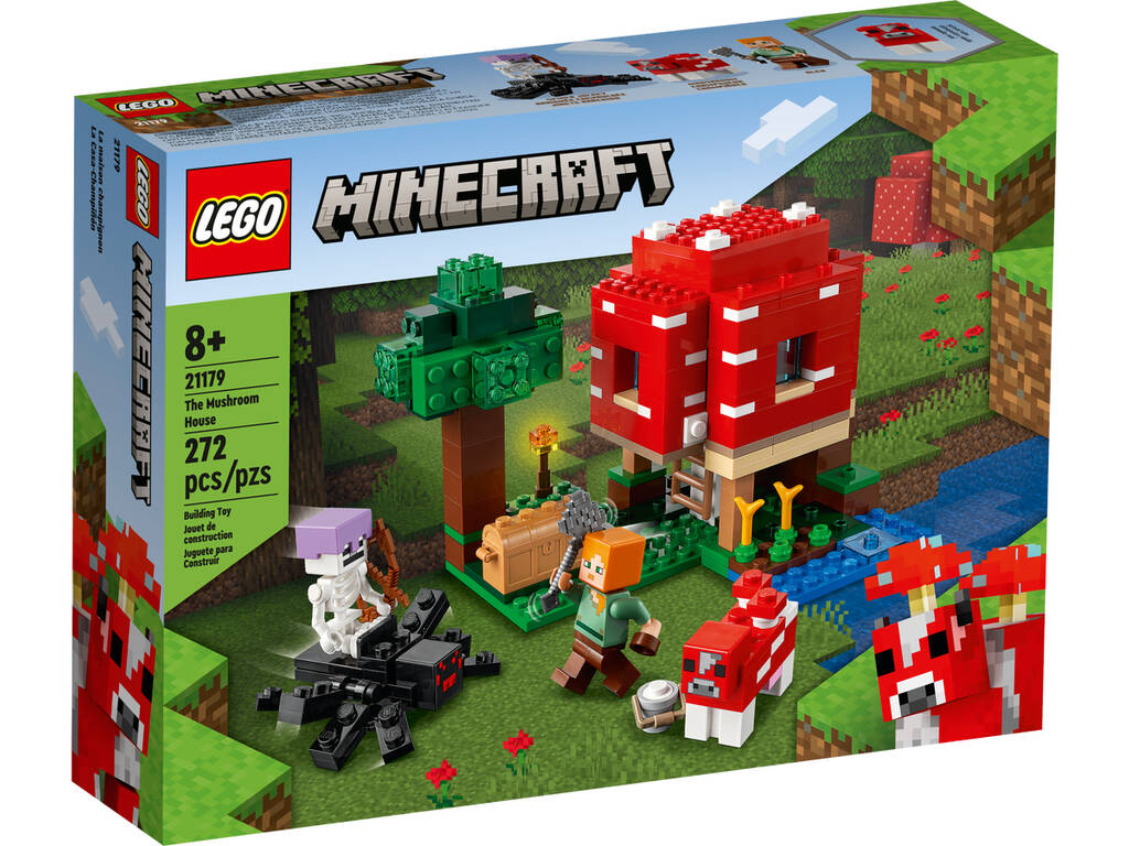 Lego Minecraft a Casa Cogumelo 21179