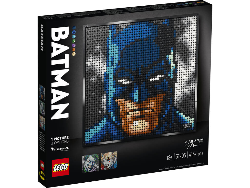 Lego Art Jim Lee: Collezione Jim Lee Batman 31205