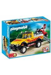 Playmobil Pick Up con Quad Racing 4228