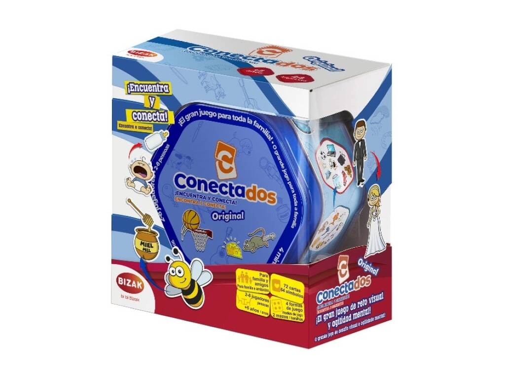 Jogo Conectados Original Bizak 6411 9001