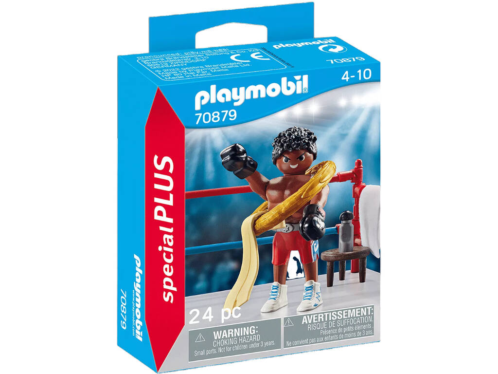 Playmobil Champion de boxe 70879