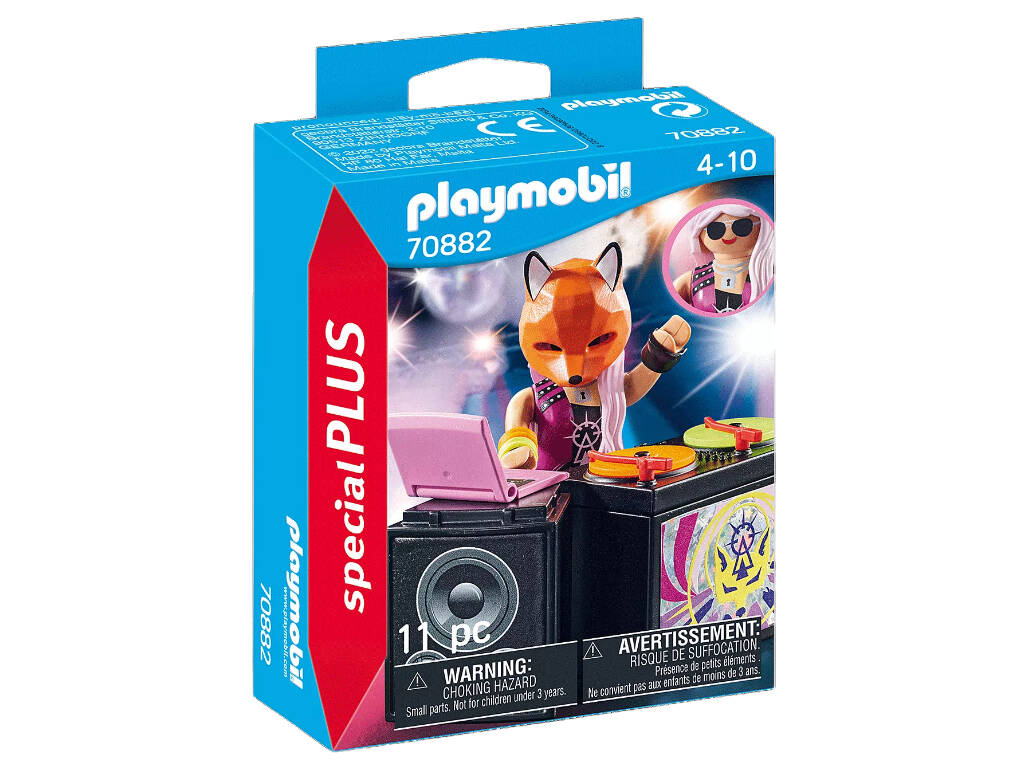 Playmobil DJ con mixer 70882