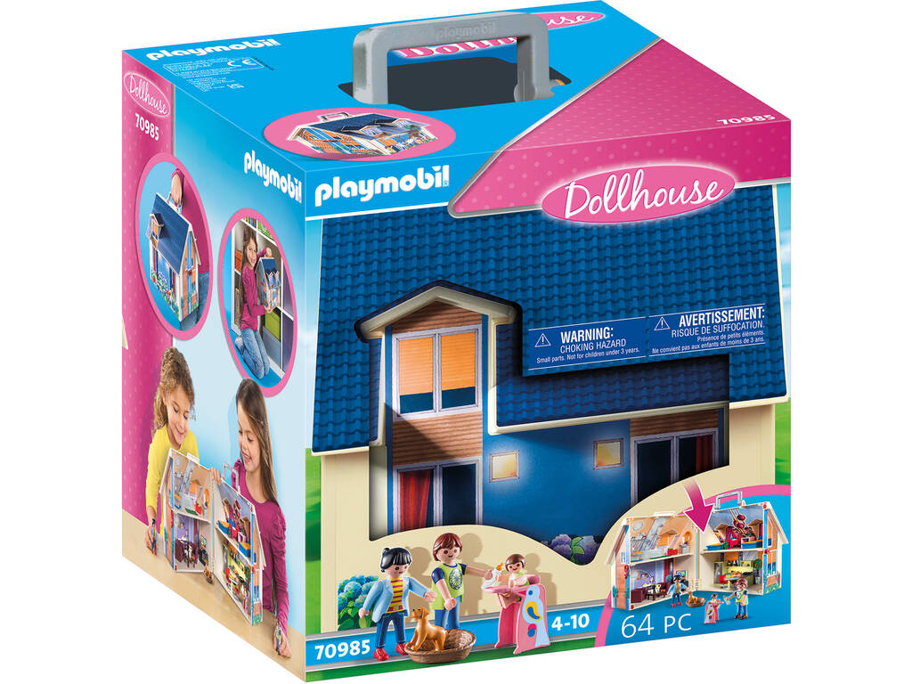 Playmobil Casa de Muñecas Maletin 70985