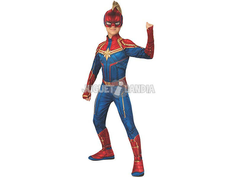 Costume Bimba Capitan Marvel Classic S Rubies 700594-S