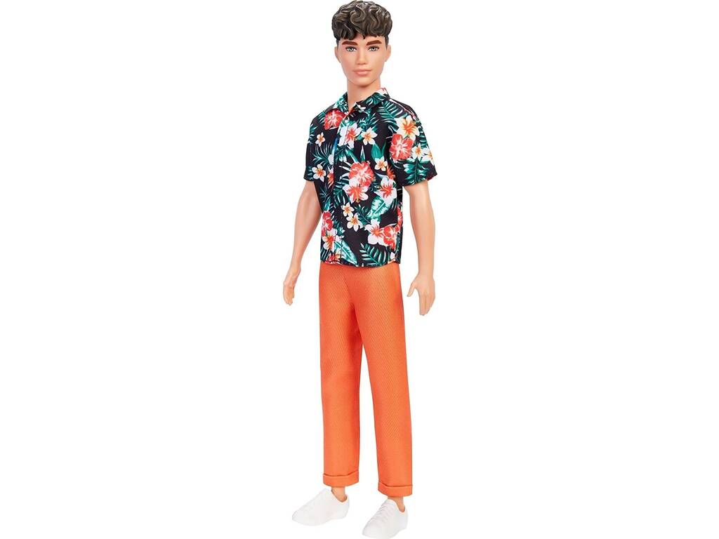 Ken Fashionista Camisa Floral Mattel HBV24