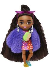 Barbie Puppe Extra Bedrucktes Minikleid Mattel HGP63