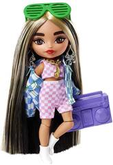 Barbie Extra Mini Chaqueta Cuadros Mattel HGP64