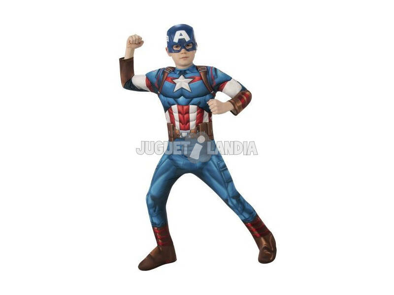 Disfarce Menino Captain America Classic Talla S Rubies 702563-S
