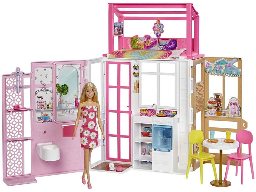 BarbieZweistöckiges Barbie-Haus HCD48