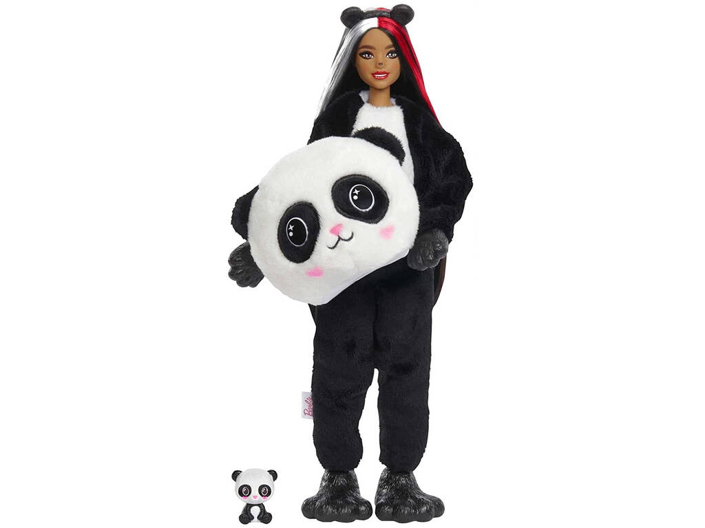 Barbie Cutie Reveal Muñeca Panda Mattel HHG22