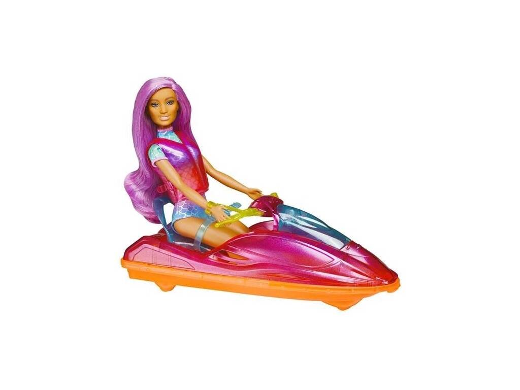 Barbie y Su Moto de Agua Mattel HBW90