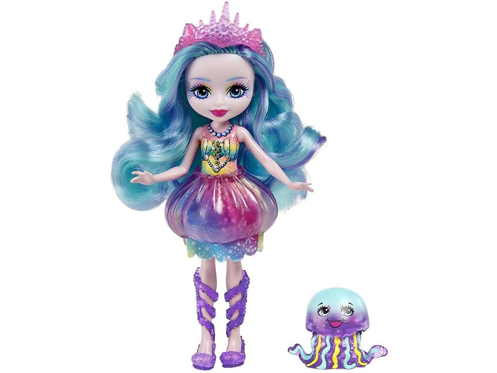 Enchantimals Royal Ocean Kingdom Boneca Jelanie Jellyfish Mattel HFF34