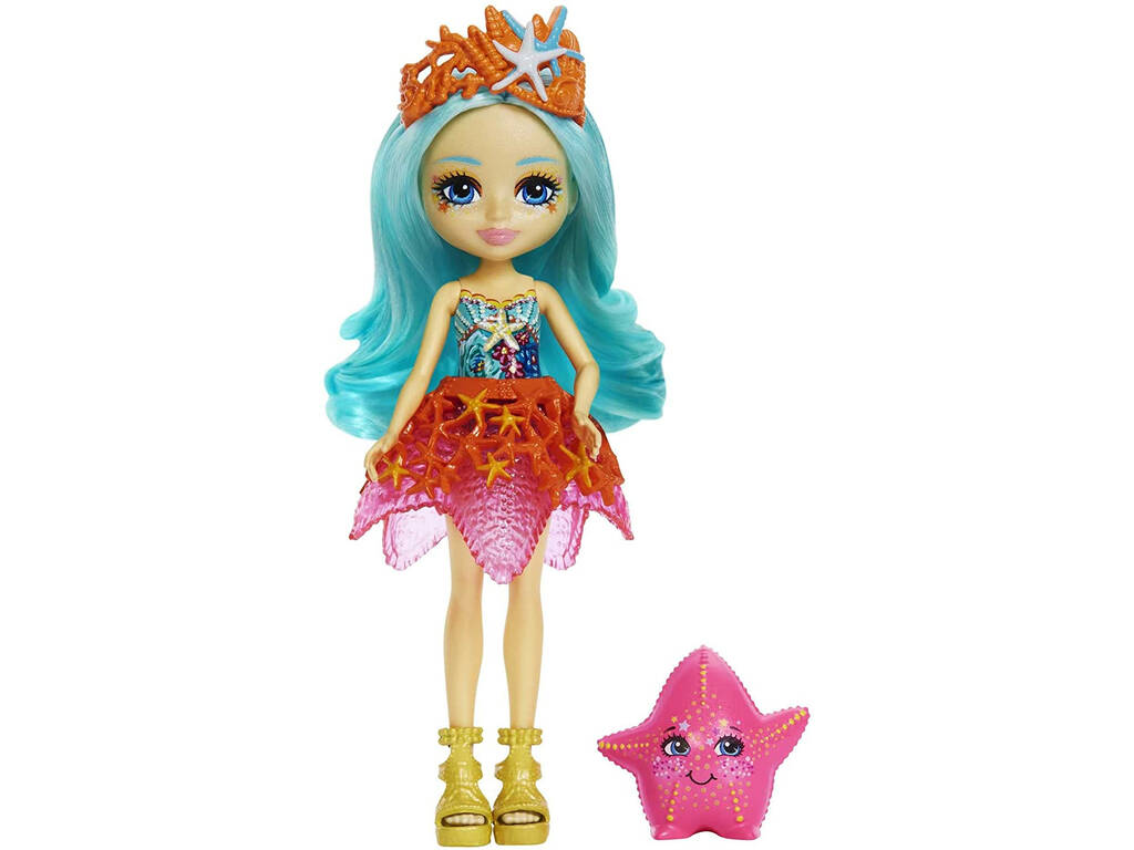 Enchantimals Royal Ocean Kingdom Boneca Starla Starfish Mattel HCF69