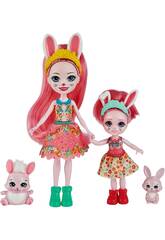 Enchantimals Hermanas Bree y Bedelia Bunny Mattel HCF84