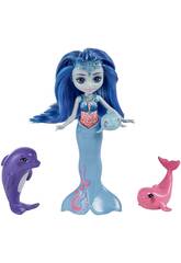 Enchantimals Royal Ocean Kingdom Dorinda com Famlia Golfinhos Mattel HCF72
