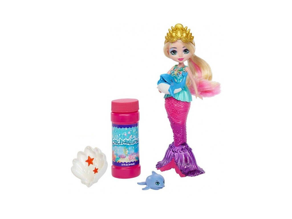 Enchantimals Royal Ocean Kingdom Sirena Mágica Mattel HFT24