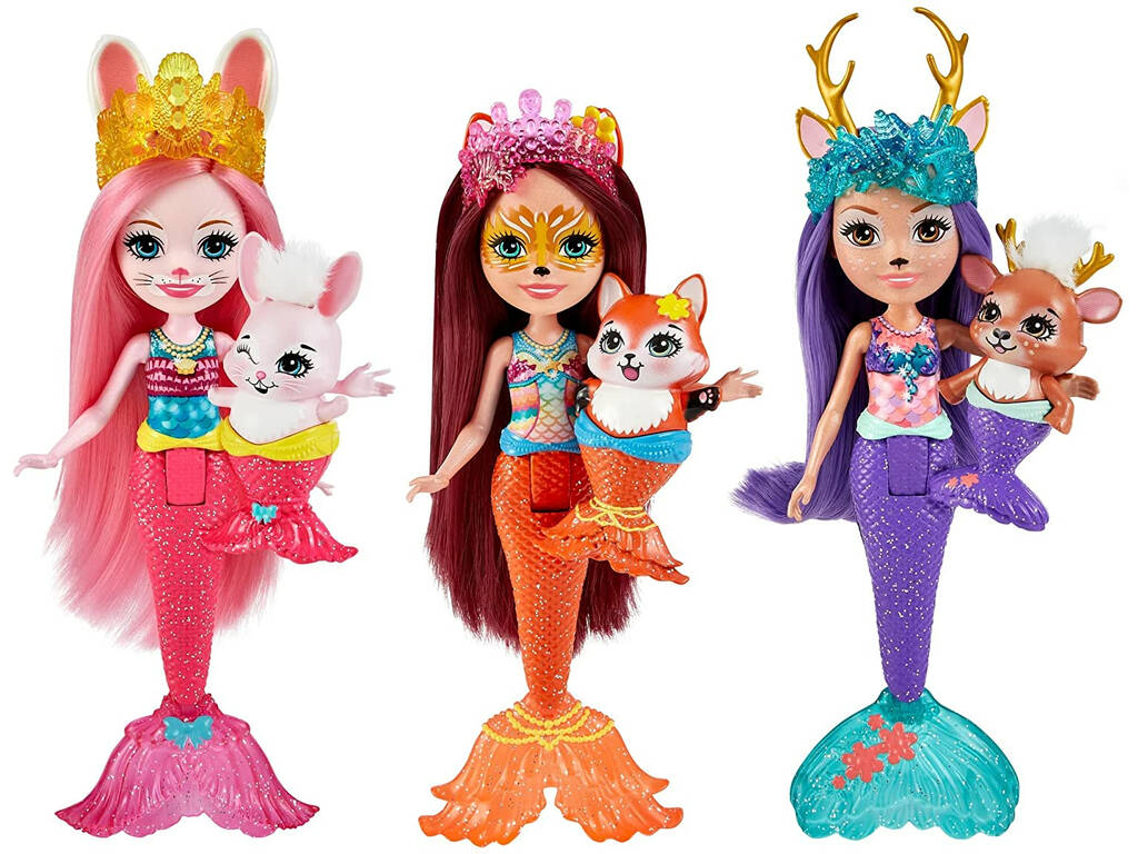 Enchantimals 3-Pack Mermaids Mattel HCF87