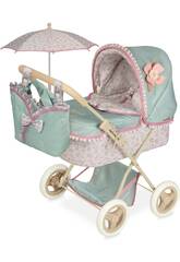 imagen DeCuevas 85045 Chariot de poupée pliable avec parasol Provence