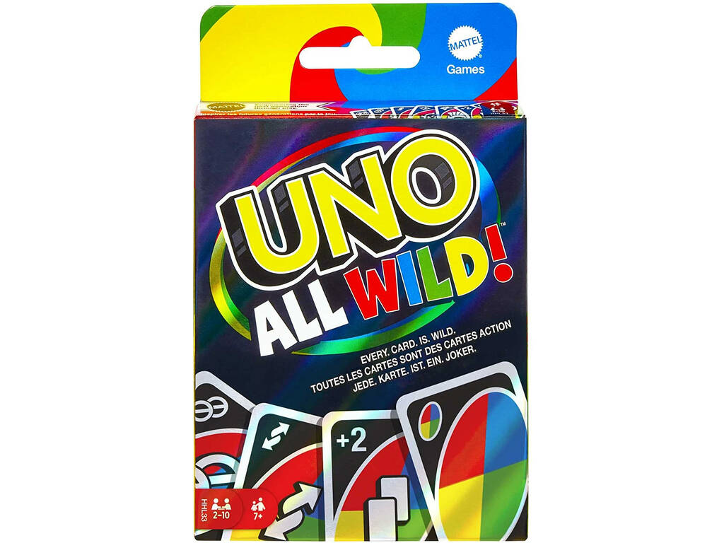 Uno All Wild! Mattel HHL33