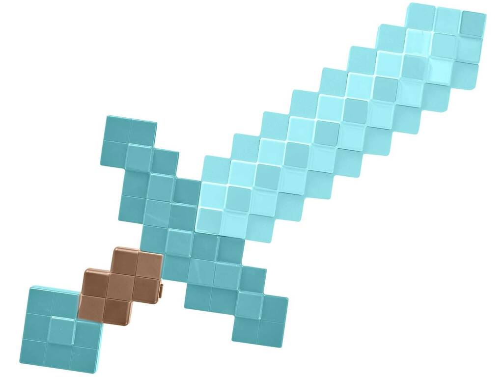 Minecraft Espada de Diamante Mattel HDV53