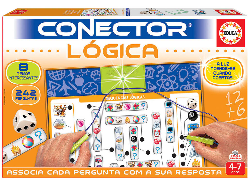 Conector Lógica Portugués Educa 17284