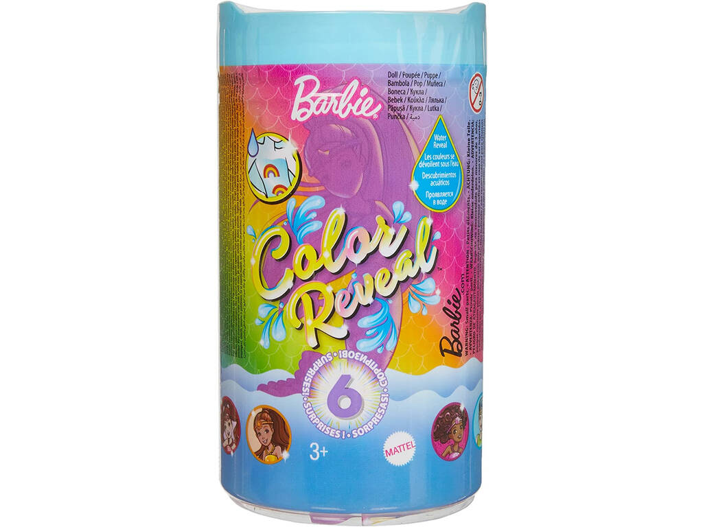 Barbie Chelsea Color Reveal Sirena Mattel HDN75