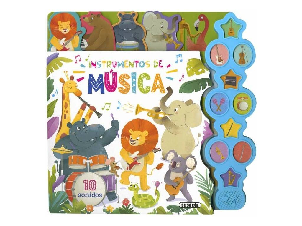 Livre des 10 sons Instruments de musique Susaeta S3415005