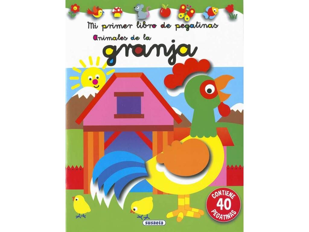 Mi Primer Libro de Pegatinas Animales de La Granja de Susaeta S3456005