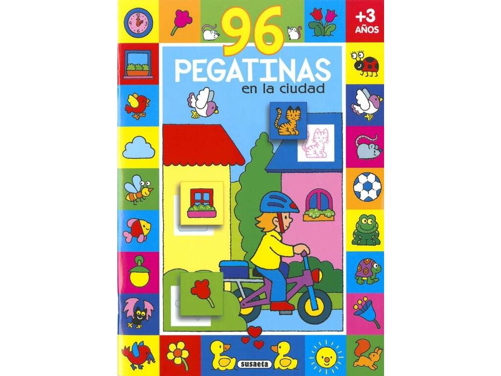 Livre 96 Autocollants dans la ville