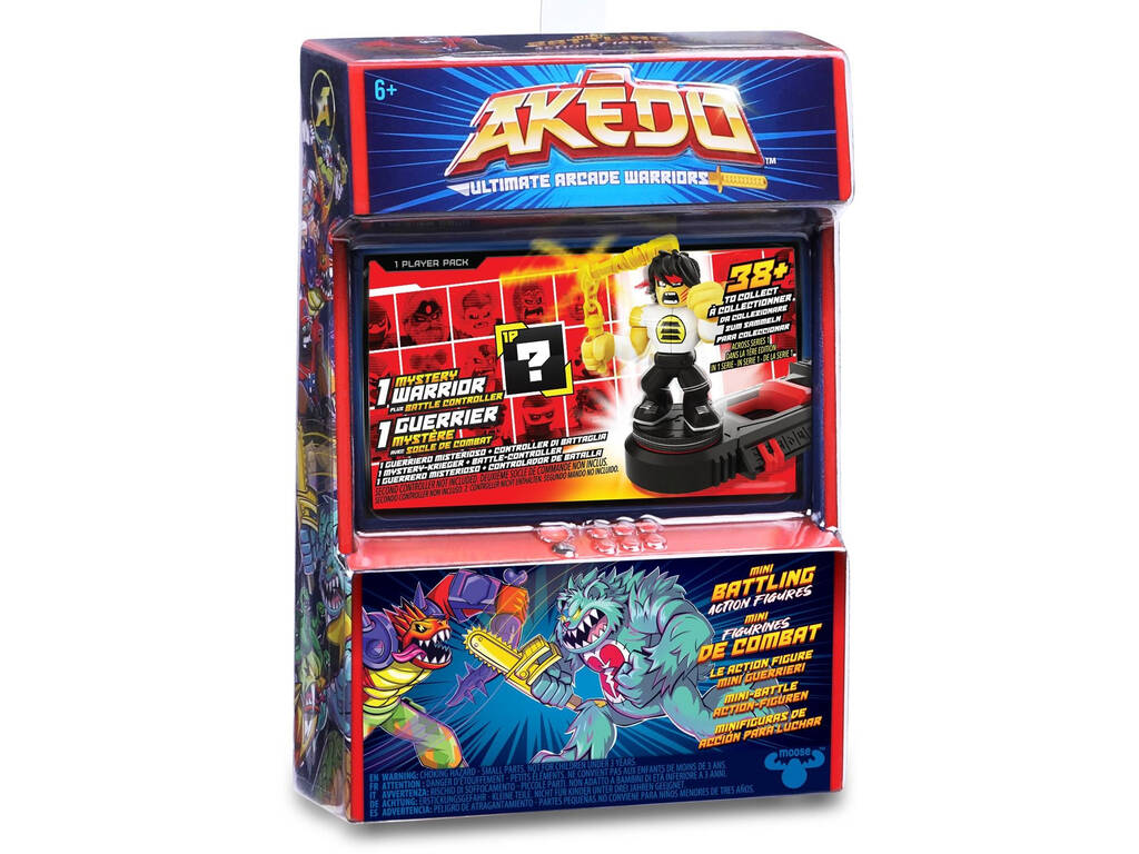 Akedo Single Pack Figura Sorpresa Famosa AKE03000