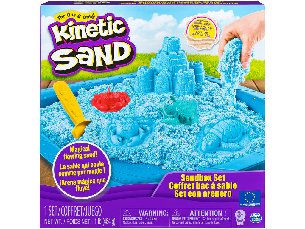 Kinetic Sand Sandbox Set Surtido Spin Master 6024397