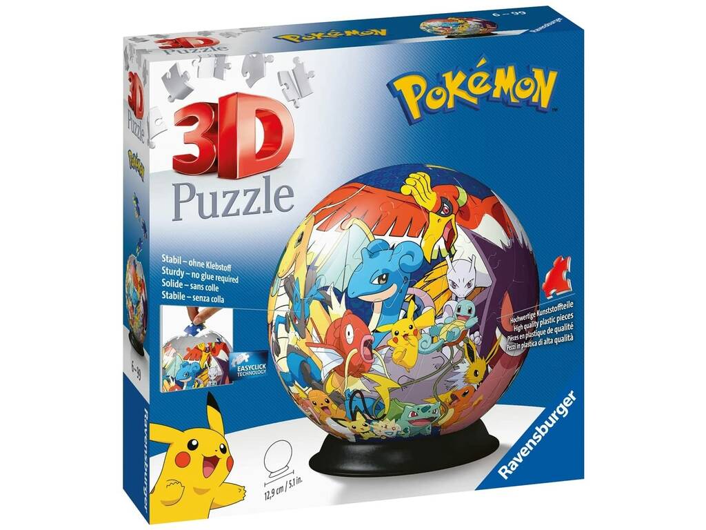 Puzzle Ball 3D Pokémon Ravensburger 11785