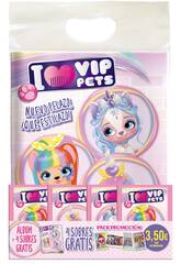imagen I Love VIP Pets Starter Pack Álbum con 4 Sobres Panini