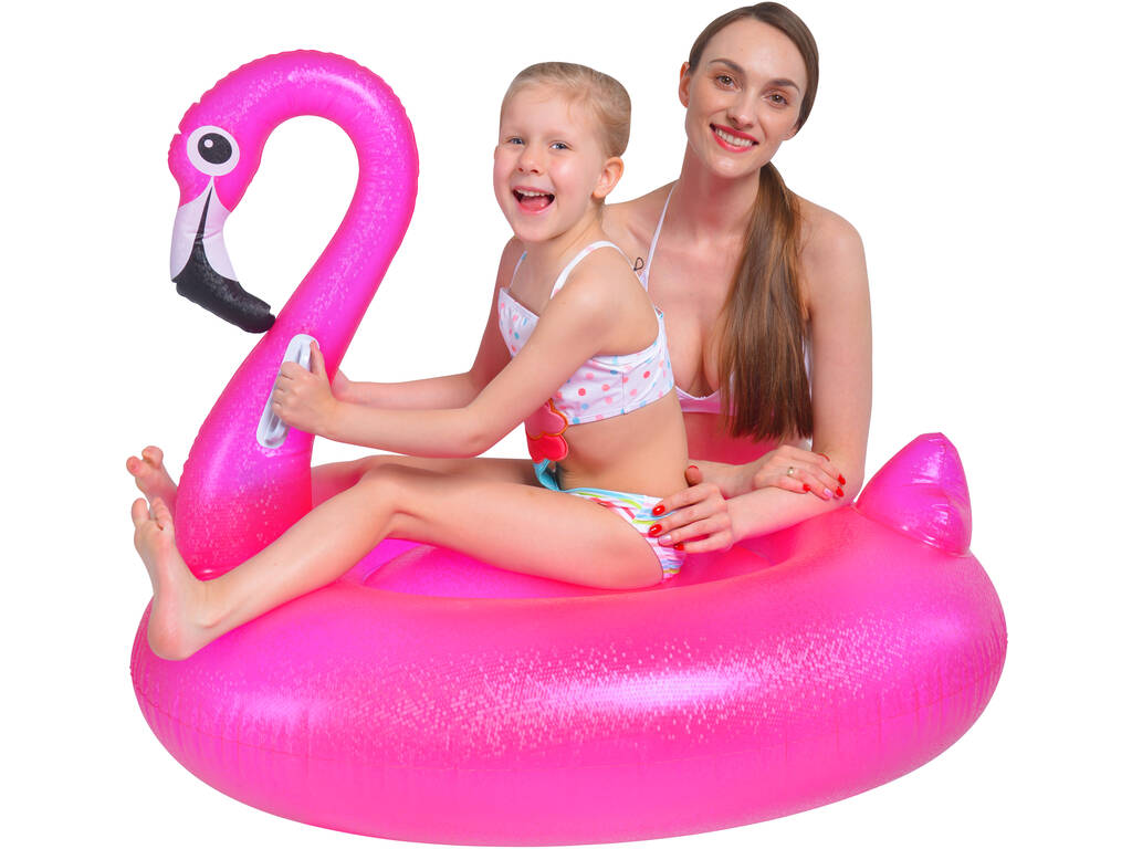 Aufblasbarer Flamingo Schwimmer 110x90 cm. Jilong 35036